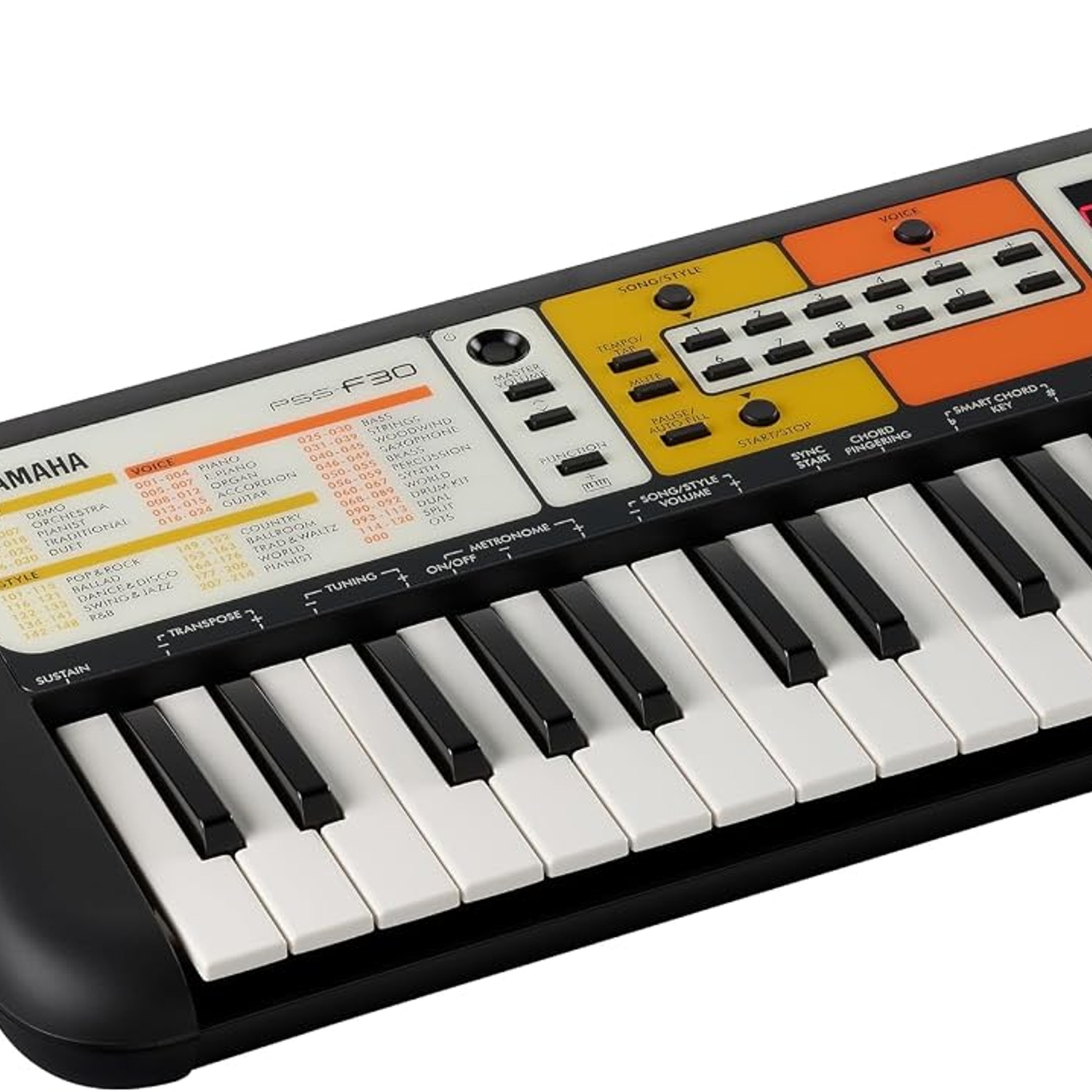 Yamaha PSS-F30 37-Key Portable Keyboard: image 2