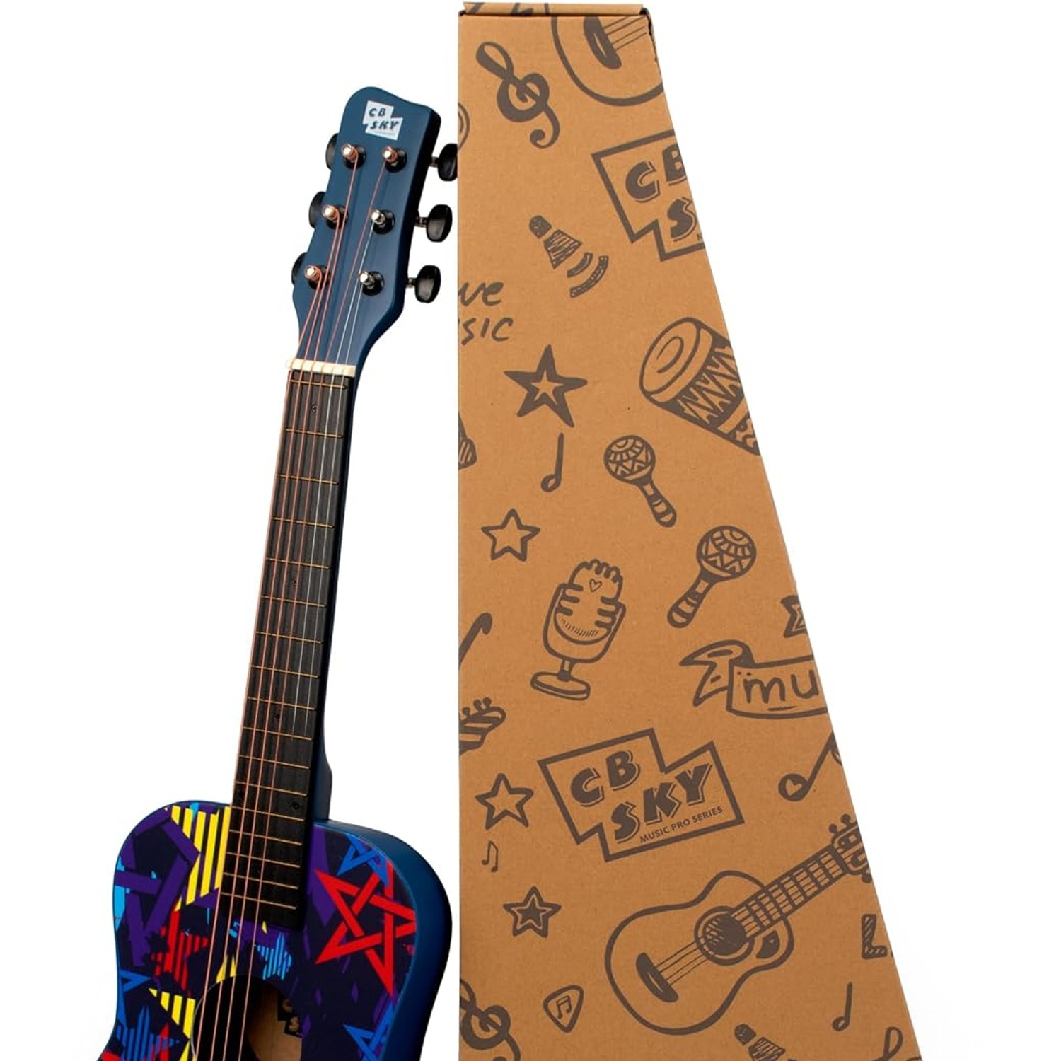 CB SKY 30-Inch Kids Acoustic Guitar
