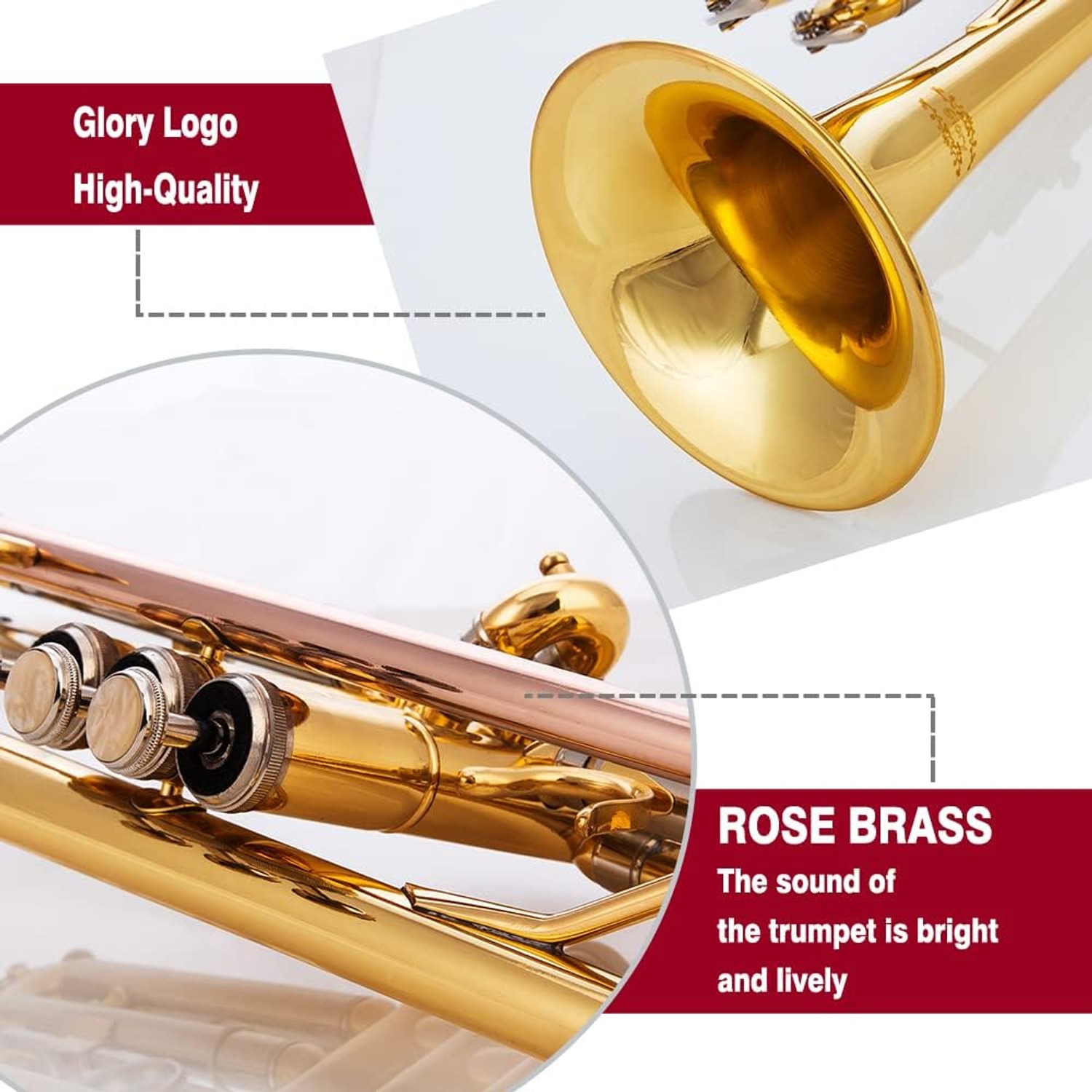 Bb Trumpet with Case and Gloves: image 4